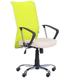 Кресло АЭРО HB сиденье Неаполь N-35/спинка Сетка салатовая