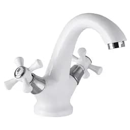 Змішувач для умивальника Mixxus Omega 161 white MI2765 Білий матовий