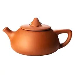 Иссинский чайник Трехрогий из печи, 190 мл - Черный - мініатюра 12