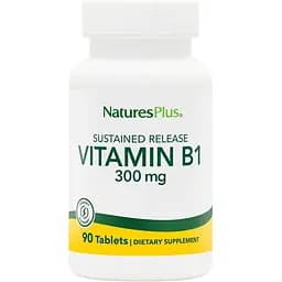 Вітамін B1 (Тіамін) Nature's Plus 300 мг 90 таблеток