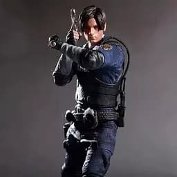 Фігурка Леон Скотт Кеннеді Обитель зла Resident Evil Leon S. Kennedy 32см CH RE LK 32 - мініатюра 3