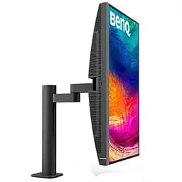 Монітор TFT 27" BenQ PD2706UA, 4K UHD, IPS, 99% sRGB, HDR10, HDMI, DP, USB-C, USB-hub, HAS, колонки (9H.LLKLB.QEE) - мініатюра 7