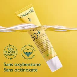 Легкий сонцезахисний крем Caudalie Vinosun SPF 50+, високий захист, 40 мл - мініатюра 4
