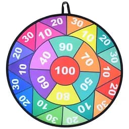 Дартс MR 1491 на липучке с рогаткой и мячами (48 см) — для активного отдыха