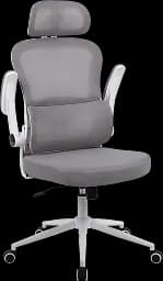 Офісне крісло GT Racer B-5880 White/Gray - мініатюра 2