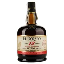 Ром El Dorado 12 Year Old, 40%, 0,7 л - мініатюра 2