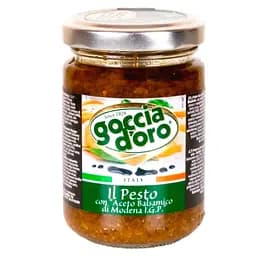 Соус Goccia d'Oro il Pesto Aceto Balsamico Di Modena с бальзамическим уксусом 130 г