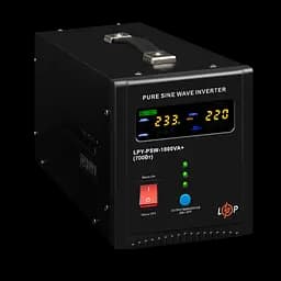 ДБЖ LogicPower LPY-PSW-1000VA+ (700Вт) 10A/20A з правильною синусоїдою 12V - мініатюра 2