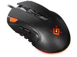 Ігрова миша Defender Oversider GM-917 RGB (12000dpi) 12 кнопок (Чорна) - мініатюра 2