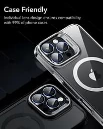 Захисне скло для камери ESR Armorite Camera Lens Protectors Clear для iPhone 16 Pro | 16 Pro Max | 15 Pro | 15 Pro Max | 14 Pro | 14 Pro Max (1D73200102) - мініатюра 8