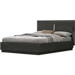 Ліжко двоспальне Frisco Дакота 180х200 см з підйомним механізмом сіре