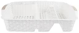 Сушка для посуду Violet House 0757 Ротанг WHITE 48х37.5х9 см (6897767) - мініатюра 3