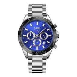 Наручний годинник чоловічий 9259SIBU Silver-Blue Skmei acs0029839