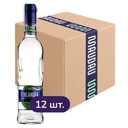 Упаковка горілки Finlandia Lime 37.5% 6 л (0.5 л x 12 шт.)