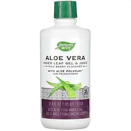 Гель і сік Алое Вера Nature's Way смак лісової ягоди 1000 мл (NWY14282)