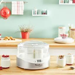 Йогуртниця Moulinex Yogurteo біло-сірий 15 Вт (YG231E32) - мініатюра 3