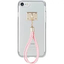 Чохол-накладка DDPOP Twist Strap case iPhone 7 Pink