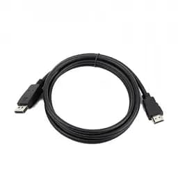 Кабель Cablexpert DisplayPort-HDMI, 1м, чорний (CC-DP-HDMI-1M) - мініатюра 2