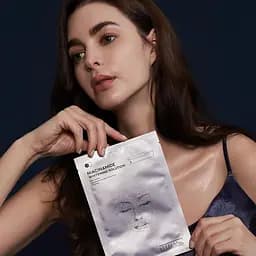 Тканинна маска для обличчя Steblanc Niacinamide Whitening Solution Освітлююча з ніацинамідом, 25 г - мініатюра 4