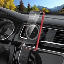 Універсальний автотримач Grand-X MT-15 MagSafe (кріплення на дефлектор) (MT-15) - мініатюра 4