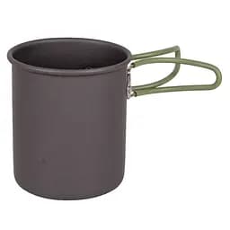 Набір посуду Bo-Camp Explorer 2 Pieces Hard Anodized Anthracite / Green (2200240) - мініатюра 8