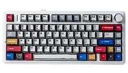 Клавіатура Aula F75 Gasket Reaper Hot-Swap PBT 2.4G Wireless/BT EN/UA Comic (6978080501578)