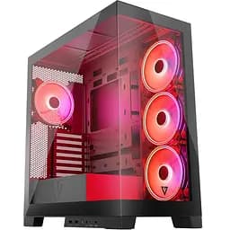 Корпус Modecom VOLCANO SPACE APEX ARGB 4x140 мм fans MIDI USB 3.0x2+TYPE-C BLACK без БЖ ATX (AT-SPACE-PG-10-000000-000) - мініатюра 6