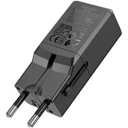 Сетевое зарядное устройство Hoco AC25 Mini single port PD30W universal travel charger черный