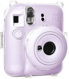 Набір камера Fujifilm Instax Mini 12, Фотопапір 20шт, Прозорий чохол, Фотоальбом 64 фото Фіолетовий - мініатюра 5