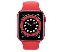 Смарт-годинник Apple Watch Series 6 GPS Red Aluminum Case з Product Red Sport Band 44 мм (M00M3) (46053-ska) - мініатюра 2