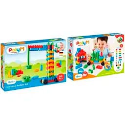 Конструктор PolyM Будівельник 80 деталей 760008
