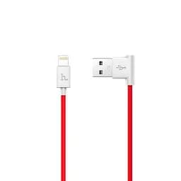 USB Cable Hoco UPL11 Lightning (L Shape) Red 1.2m
