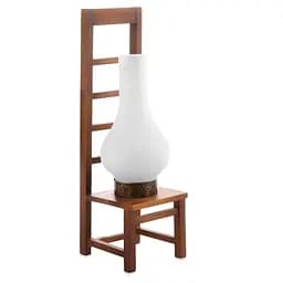 Настольная лампа Brille из дерева BKL-270W/1