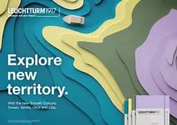 Блокнот Leuchtturm1917, Smooth Colours, Середній, Lilac, Крапка (365481) - мініатюра 4