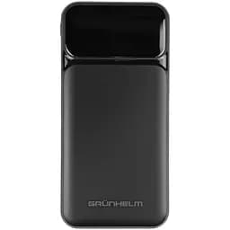 Портативна батарея Grunhelm GP-10BQC Power Bank 10.000 mAh чорна (137527)