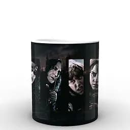 Кухоль GeekLand Harry Potter Гаррі Поттер головні герої HP.02.029 330 мл білий