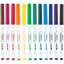 Фломастери Kite Creative Superwashable 12 кольорів (K-1152) - мініатюра 2