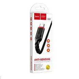 Кабель Hoco X59 Victory charging data cable for Type-C Black