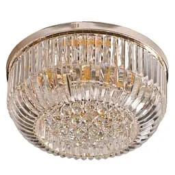 Люстра Brille потолочная торт с подсветкой LED E14 40W G (BCL-636C/4)