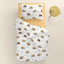 Дитяча постільна білизна Cosas LITTLE BUILDER 110х140см (LittleBuilder_11Honey_140) - мініатюра 2