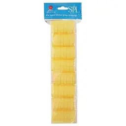 Бигуди-липучки SPL 31 мм желтые 8 шт.