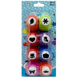 Набор фигурных дыроколов Leader 315294 в наборе 8 штук