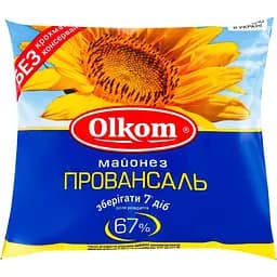 Майонез Olkom Провансаль 67% 450 г