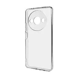 Прозрачный чехол для Xiaomi Redmi A3/A3x Poco C61 4G с защитой камеры, тонкий, силиконовый, бесцветный, ударостойкий, противоударный бампер c закрытой камерой, ArmorStandart (ARM74420)