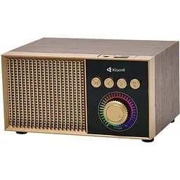Портативна колонка ретро Kisonli G10 Bluetooth 1200 mAh 5 Вт Brown