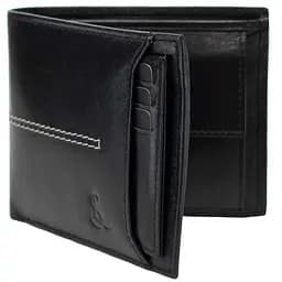Портмоне мужское кожаное Semi Line RFID Black (P8267-0)