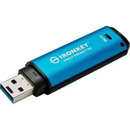 USB флеш-накопичувач Kingston IronKey Vault Privacy 50 16GB USB-A 3.2 Gen 1 Blue [IKVP50/16GB] [101530] - мініатюра 3