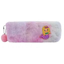 Пенал пушистый Русалка, 21x9x3 см (в ассортименте)