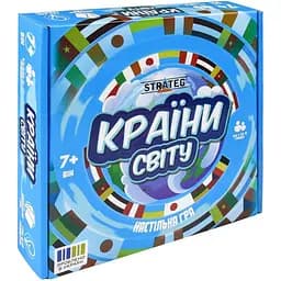 Карткова гра Strateg Країни світу 30952 інструкція 220 карток