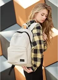 Жіночий рюкзак Sambag ZARD LST сірий 46 х 28 х 13 см (25018030)